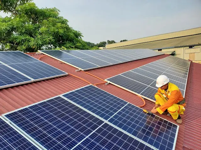 Commercial Solar Installation